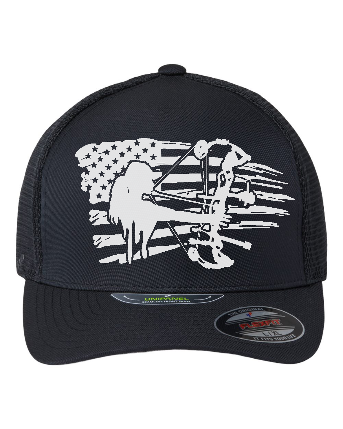 Flag Female Archer Flexfit Hat