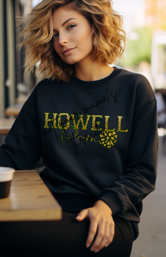 Howell Pom Faux Embroidery