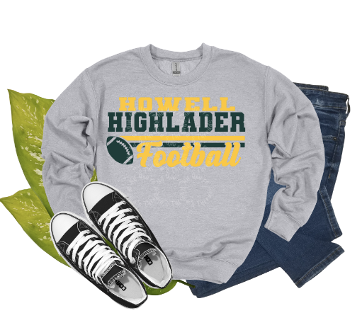 Howell Highlander Football Crewneck