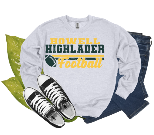 Howell Highlander Football Crewneck