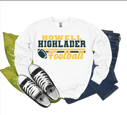 Howell Highlander Football Crewneck