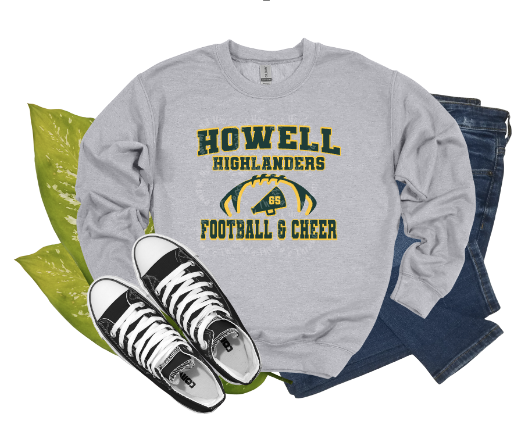 Howell Highlanders Football & Cheer Crewneck