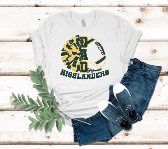 Howell Highlanders Dad T-shirt