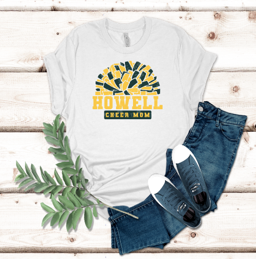 Cheer Mom Pom T-Shirt