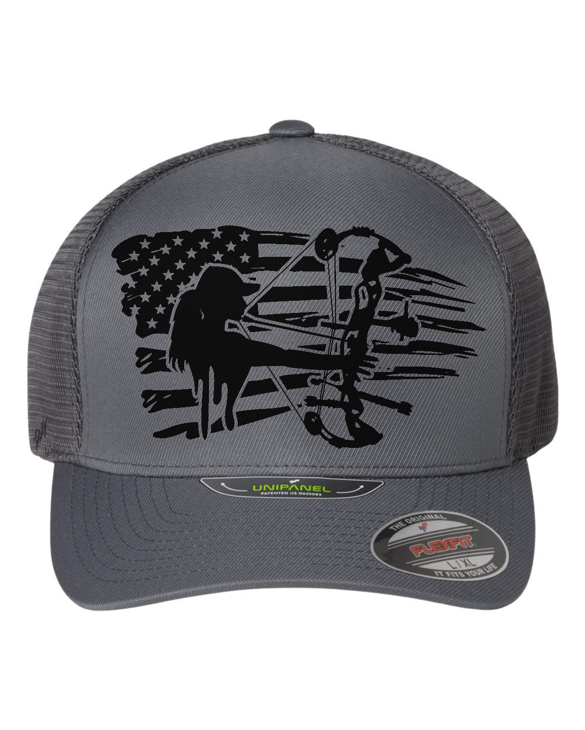 Flag Female Archer Flexfit Hat